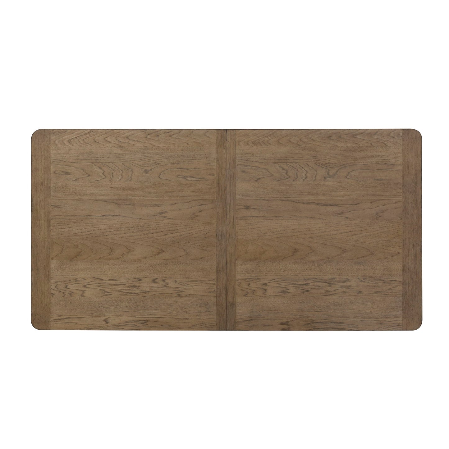 Farmhouse Reimagined - Trestle Table Top - Antique White / Chestnut Tops
