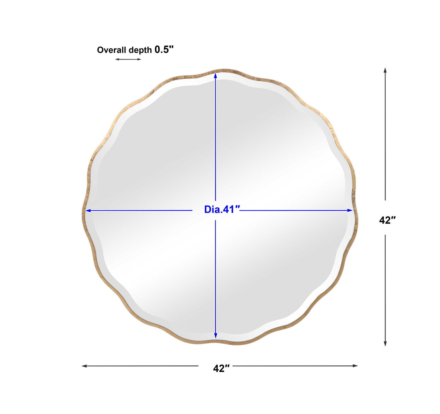 Aneta - Round Mirror