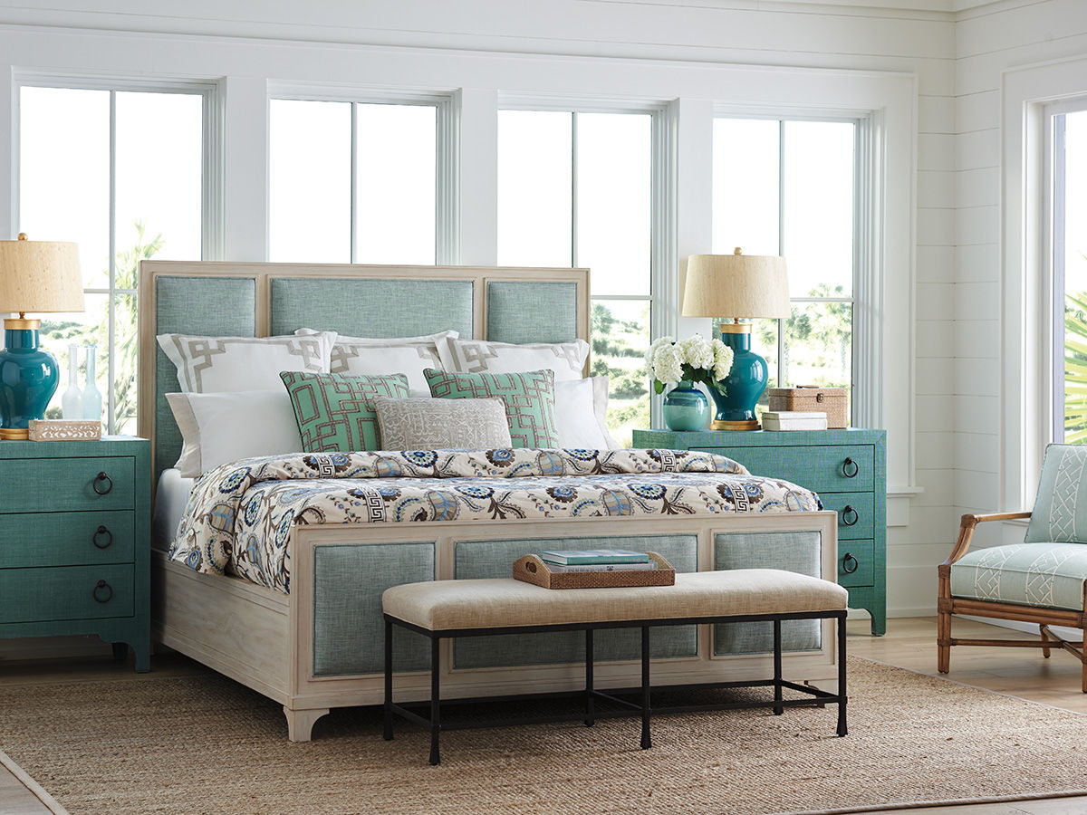 Newport - Balboa Island Raffia Hall Chest