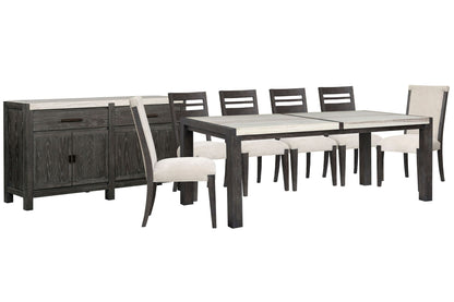 Plum Creek - 8 Piece Rectangular Dining Table Set