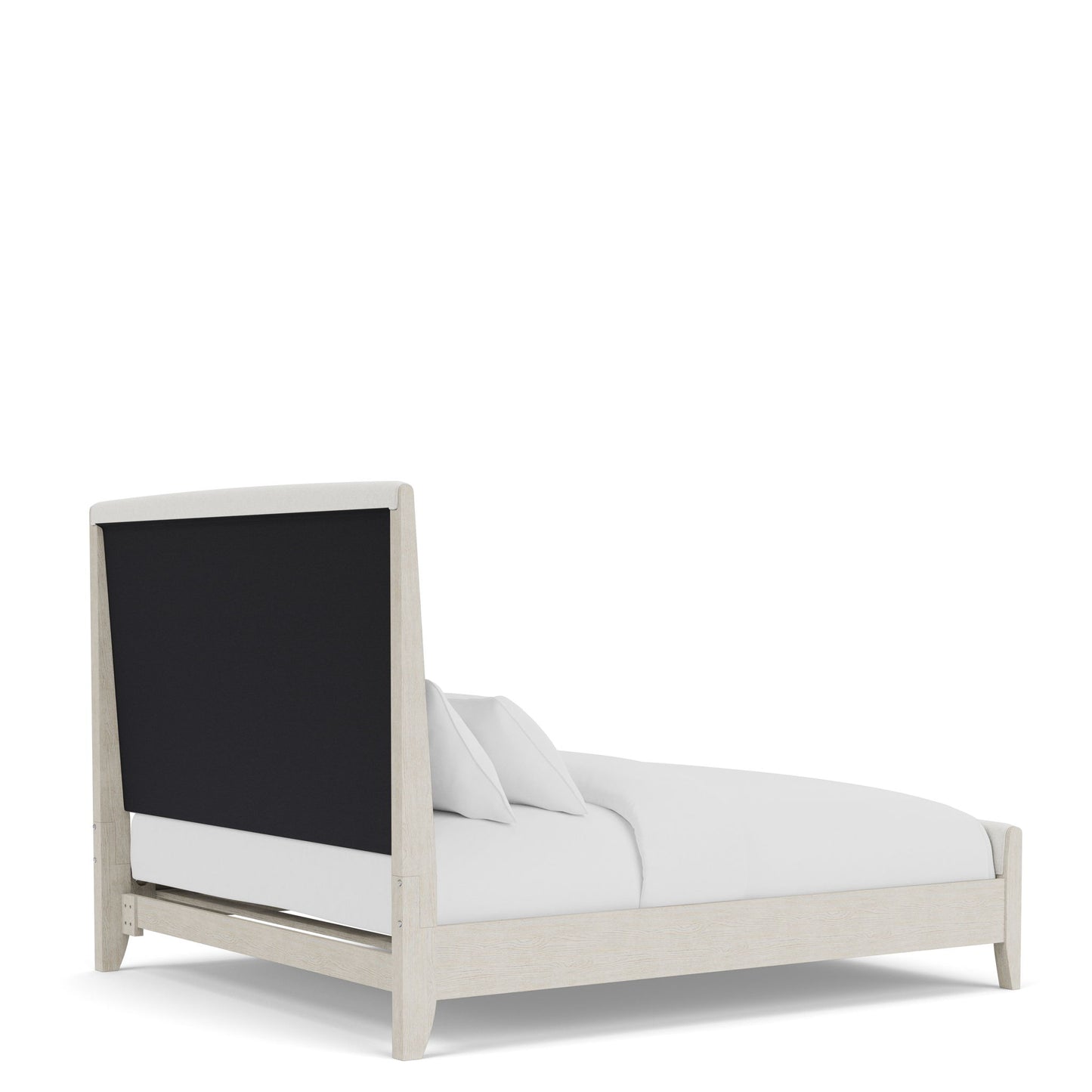 Carmella - Queen Upholstered Bed - Pebble Oak