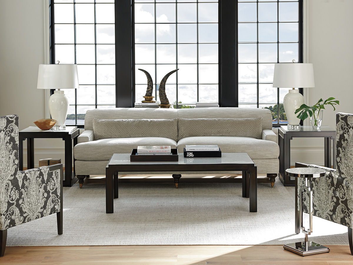 Barclay Butera Upholstery - Oxford Sofa - Dark Gray