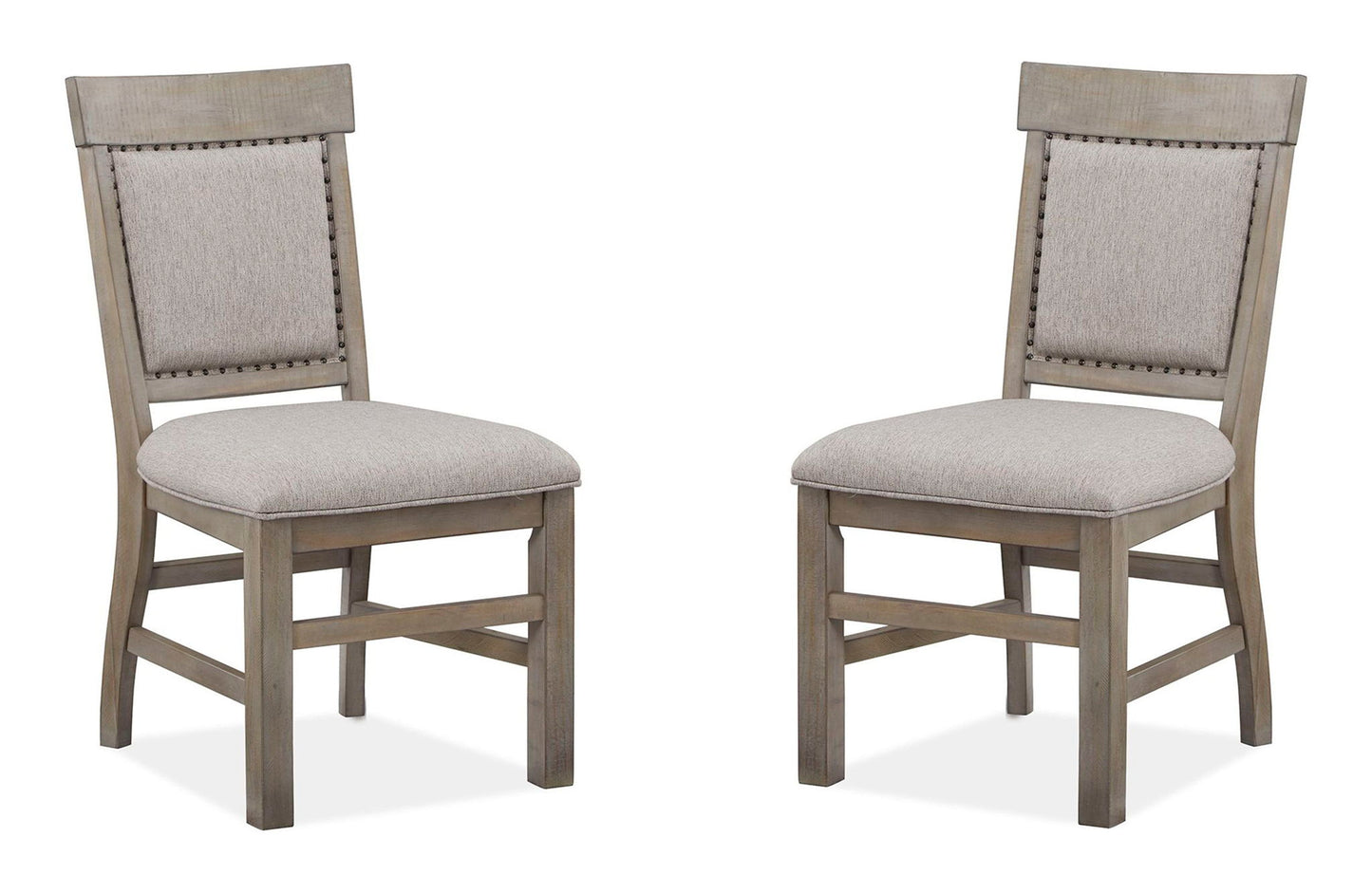Tinley Park - Dining Side Chair With Upholstered Seat & Back (Set of 2) - Dove Tail Gray