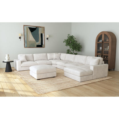 Arizona - Modular LHF Armchair With 1 Pillow 20" - Steno Beige