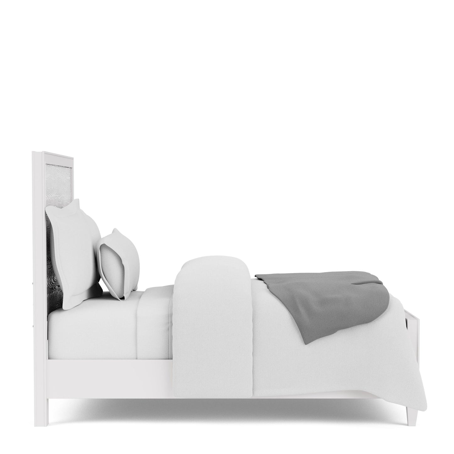 Rosalie - Full Panel Footboard - White