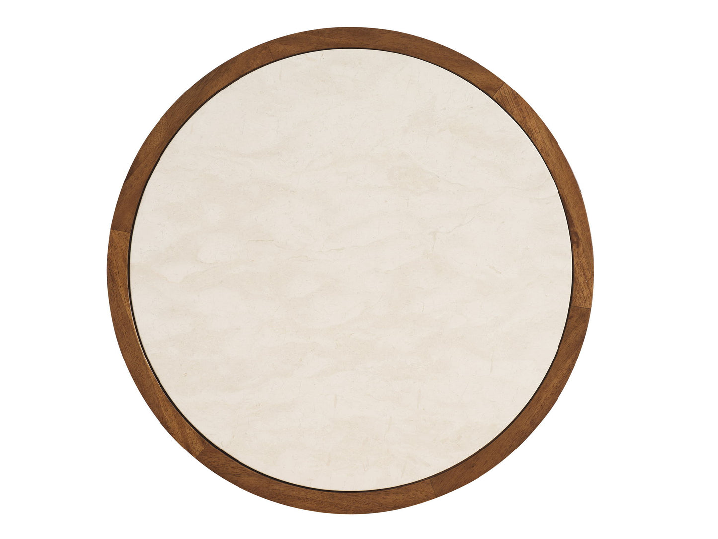 La Costa - Ortega Accent Table - Dark Brown / Beige