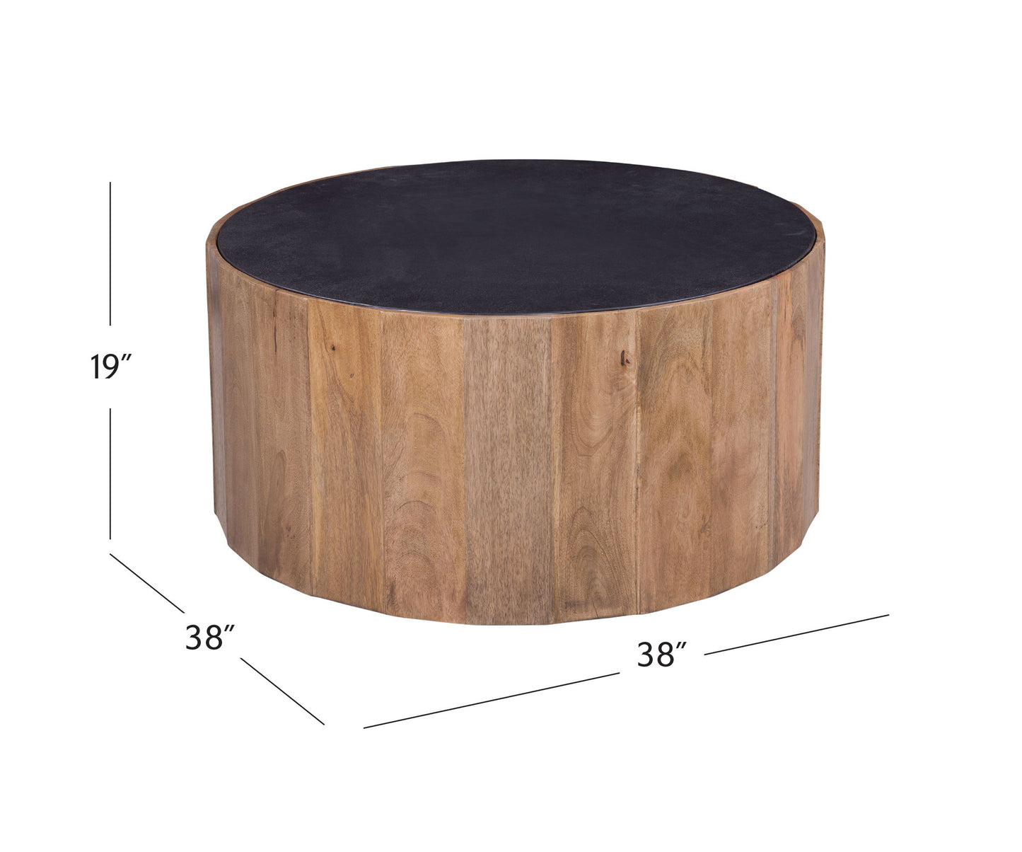 Adrienne - Cocktail Table Top - Black