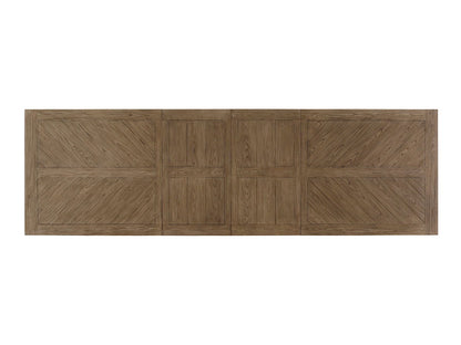 Cypress Point - Pierpoint Double Pedestal Dining Table - Dark Brown