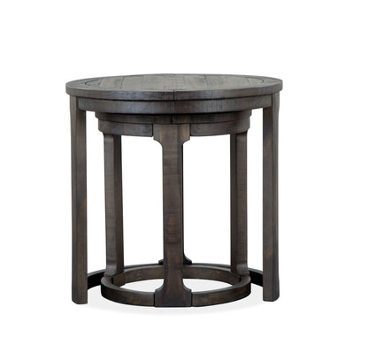 Boswell - Round Nesting (Set of 2) - Peppercorn