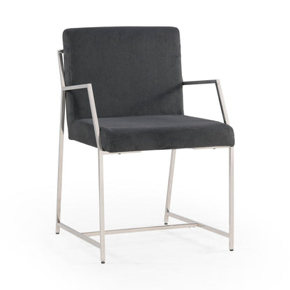 Polygon - Dining Chair (Set of 2) - Gray