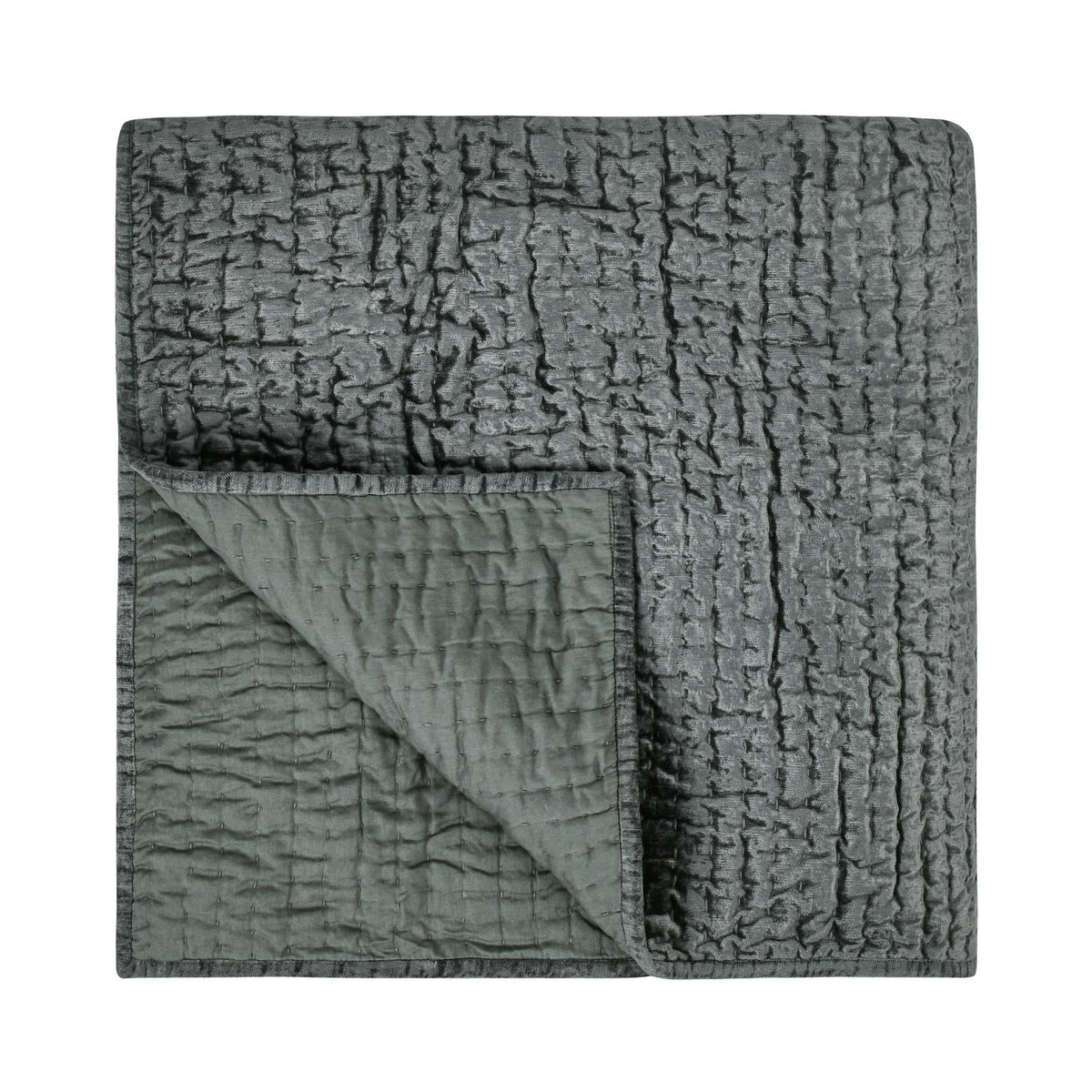 Bari - Velvet Sham - Bay Green