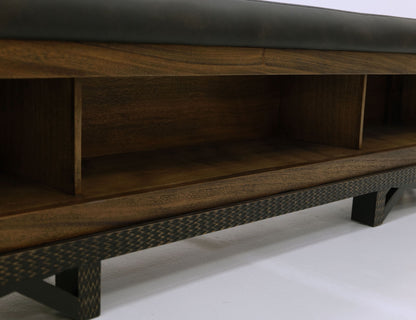 Walnut - Queen Footboard - Chocolate Brown