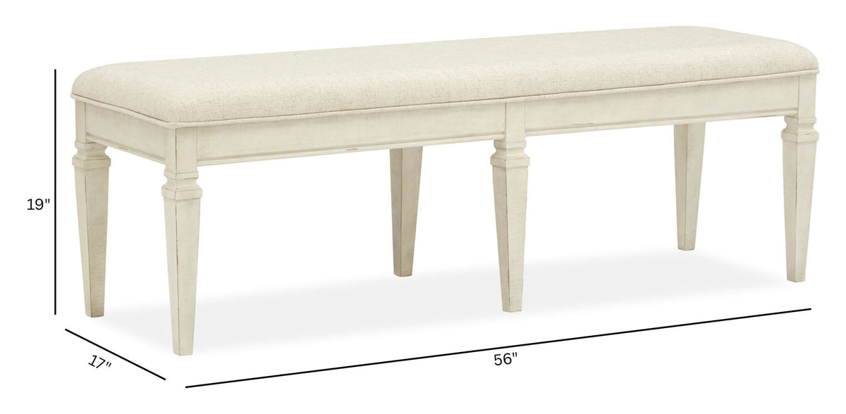 Newport - 6 Piece Extendable Rectangular Dining Table Set