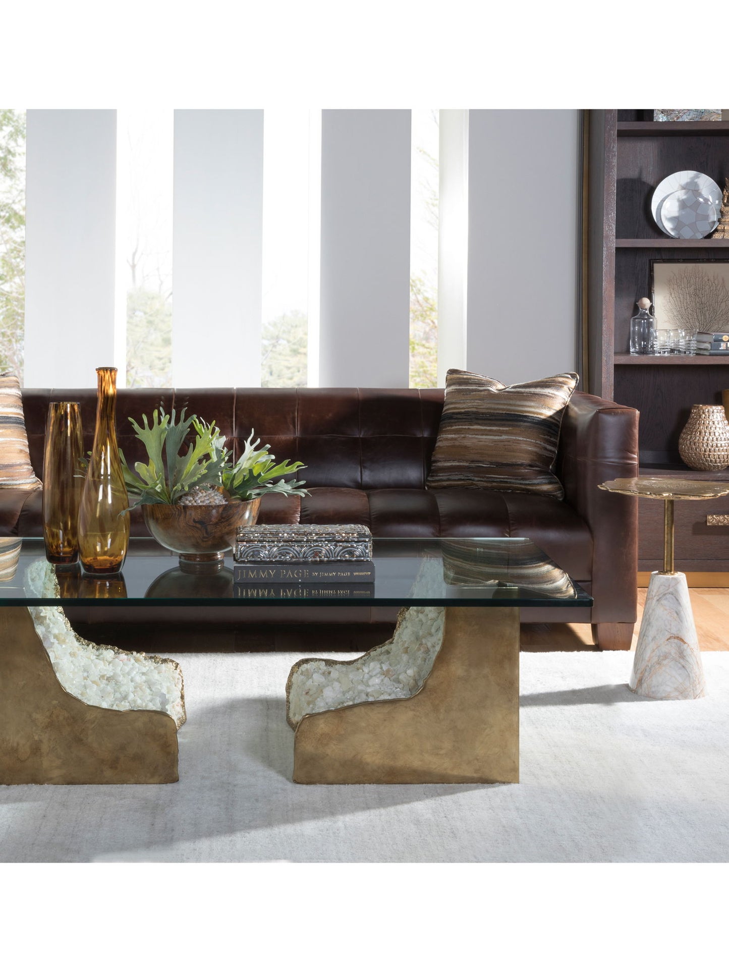 Signature Designs - Apricity Rectangular Cocktail Table - Light Brown