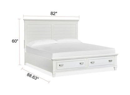 Charleston - Panel Storage Bed