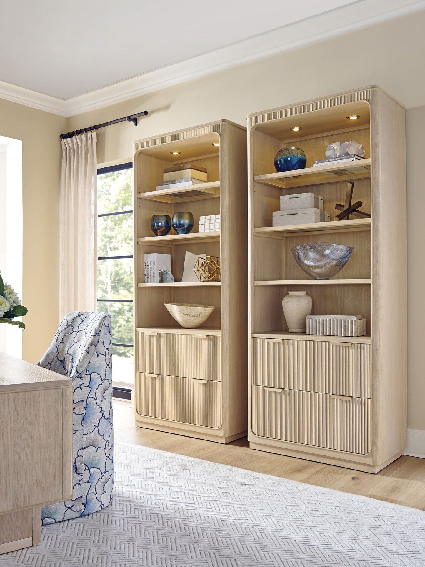 Montreux - Montreux Bookcase - Light Brown