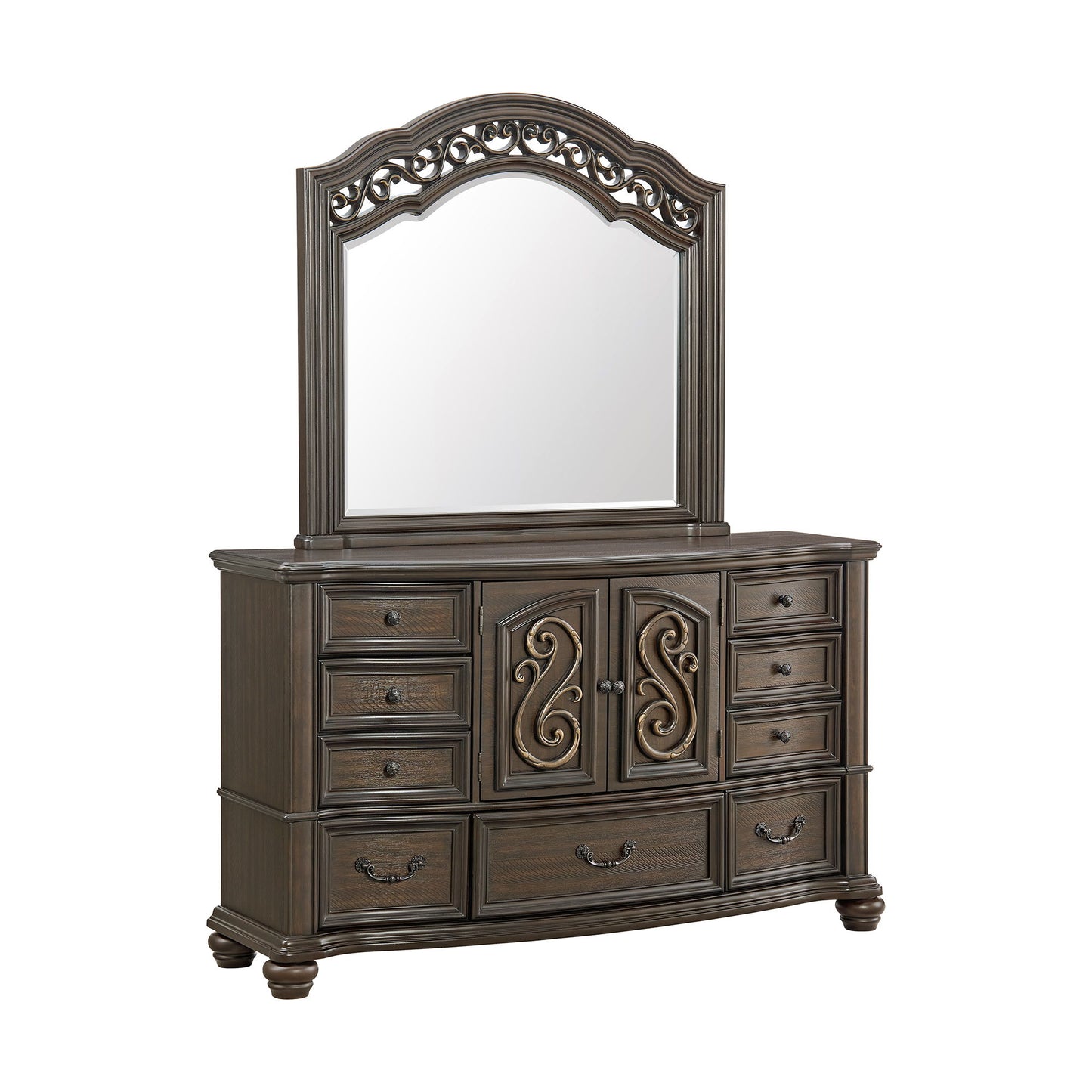 Brunswick - Mirror - Mahogany
