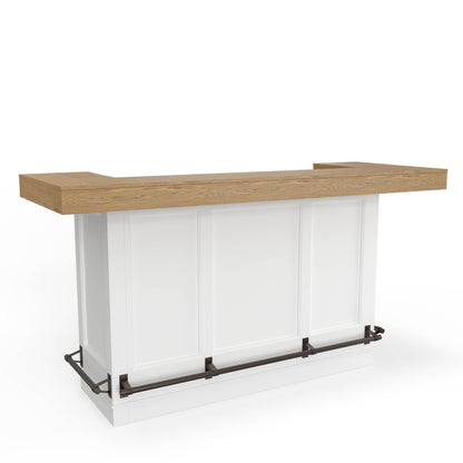 Americana Modern Dining - Bar Base With Quartz Insert - Cotton