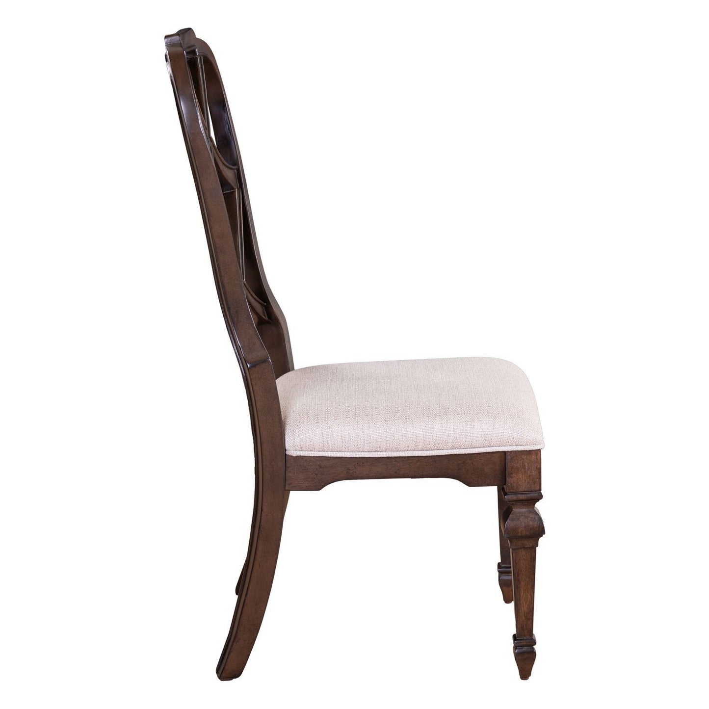 Providence Park - Wood Back Side Chair - Chateau Brown