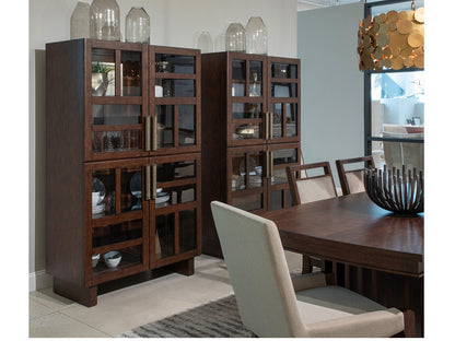 Reena - Display Cabinet - Rich Brown