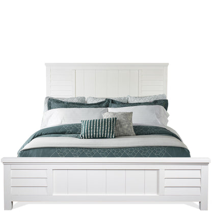 Cora - Queen Louver Footboard - Cloud