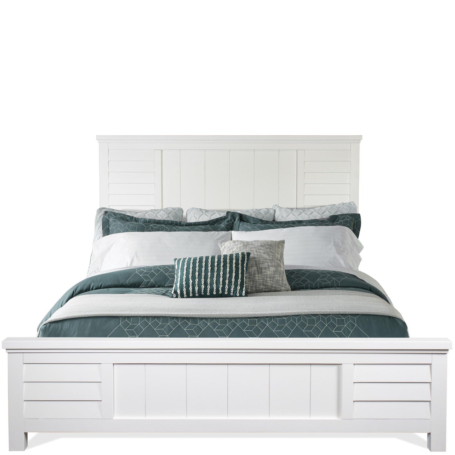 Cora - King Louver Footboard - Cloud