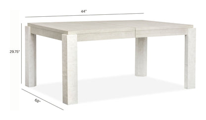 Lorelei - Extendable Rectangular Dining Table - Misty Cloud