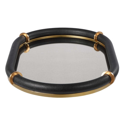 Cyprus - Oval Tray - Black