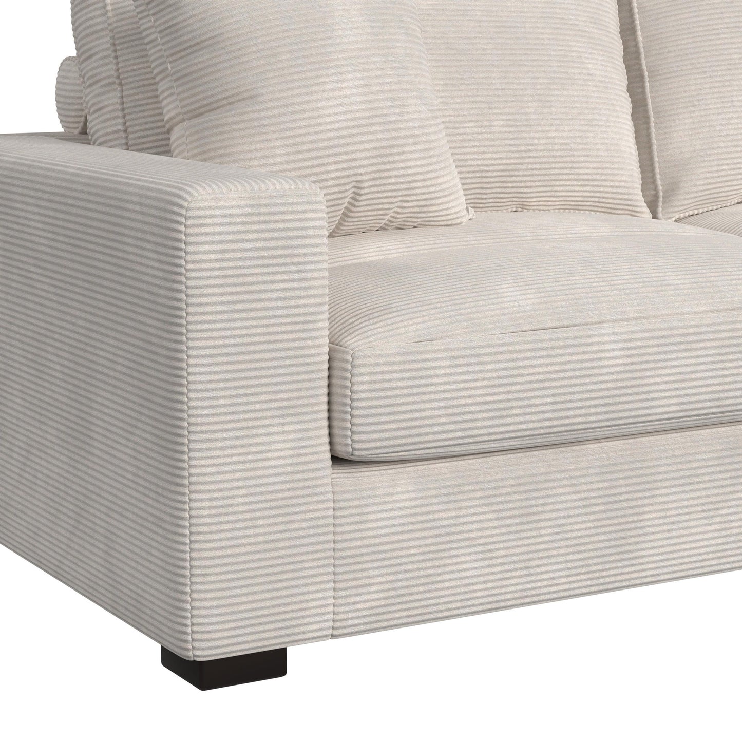 Arizona - Modular LHF Armchair With 1 Pillow 20" - Steno Beige
