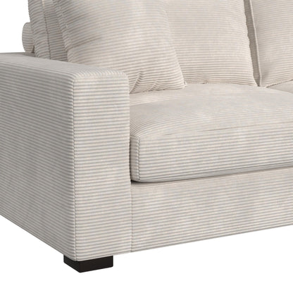 Arizona - Modular LHF Armchair With 1 Pillow 20" - Steno Beige