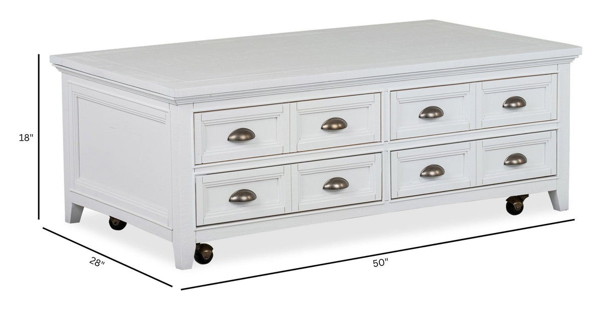 Heron Cove - Lift Top Storage Cocktail Table Set