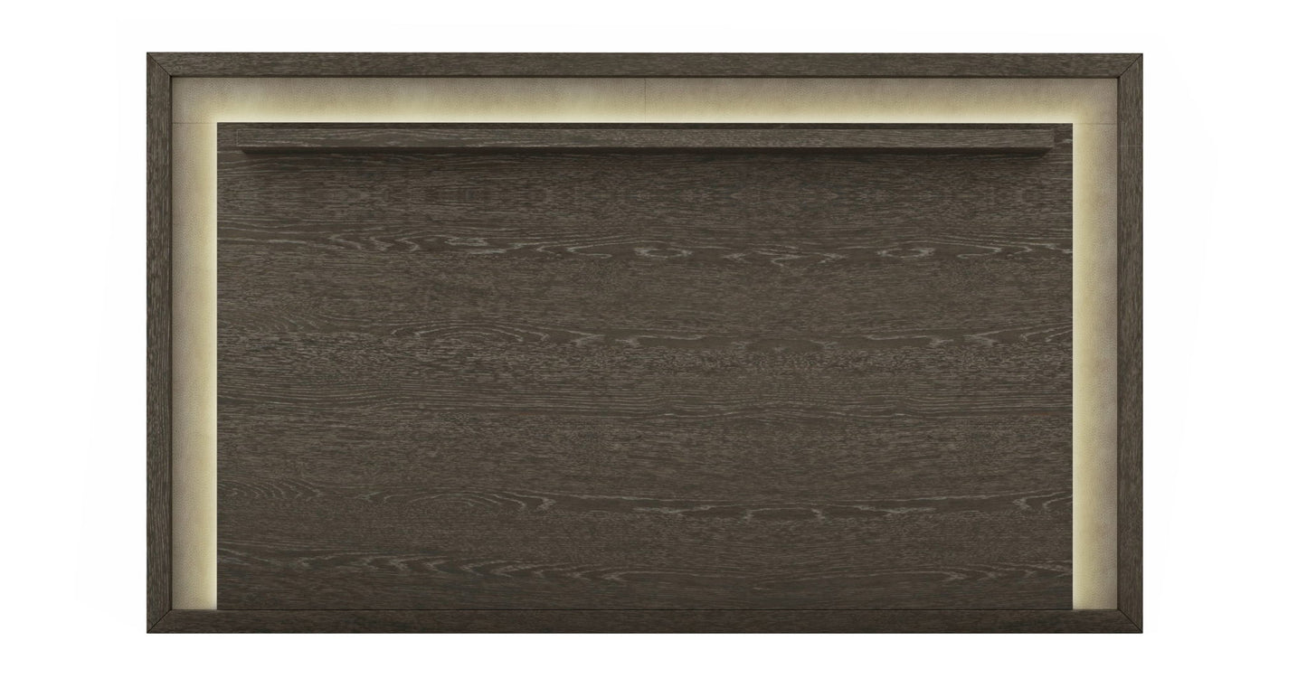 Ascent - 90" Panel Hutch - Dark Chocolate