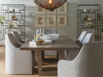 Cohesion Program - Brio Rectangular Dining Table - Dark Brown