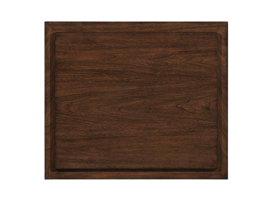 Silverado - Alvarado Rectangular End Table - Dark Brown