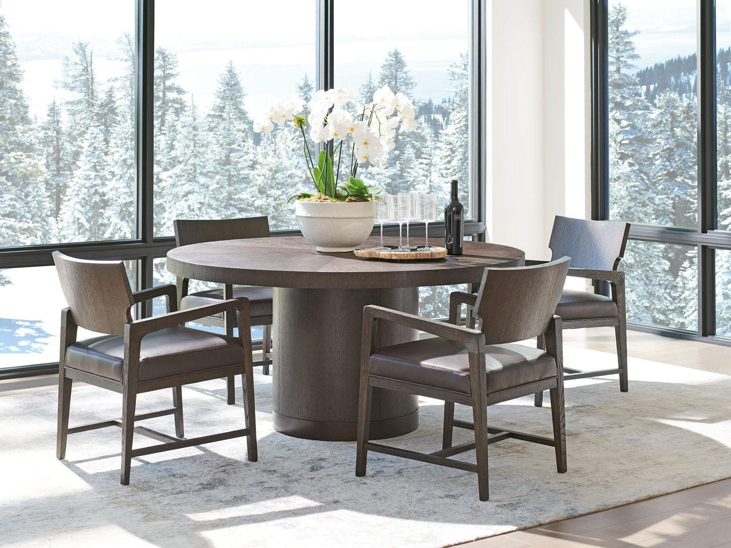 Park City - Wood Highland Dining Chair - Dark Brown
