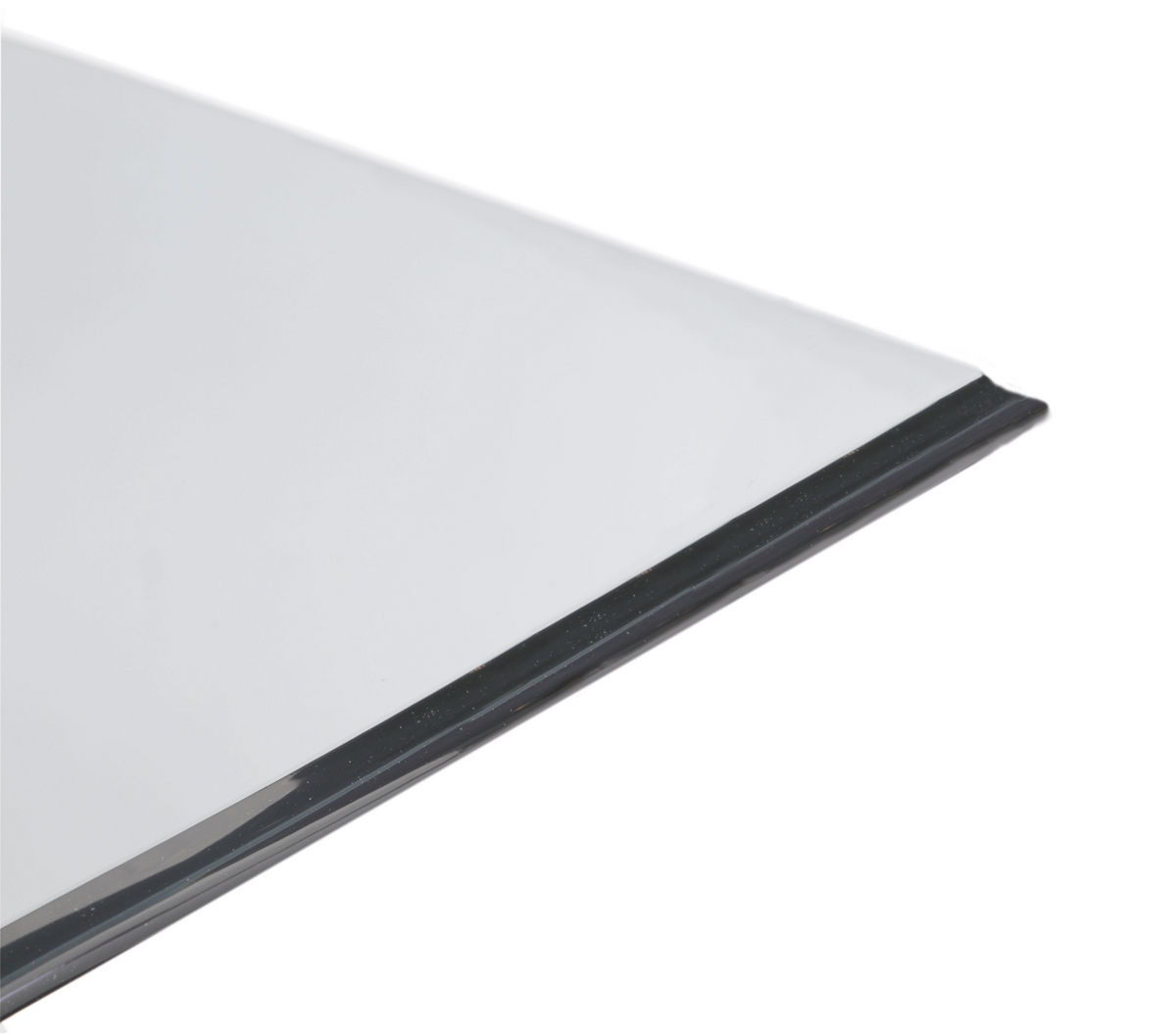 44" x 96" Rectangle Glass Top - Clear