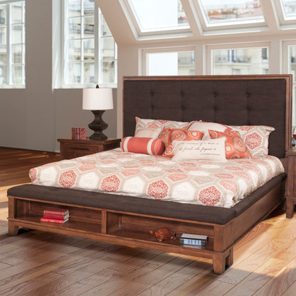 Cagney - 5/0 Queen Footboard & Slats - Chestnut