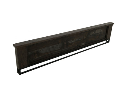Teak - King Platform - Oil Black