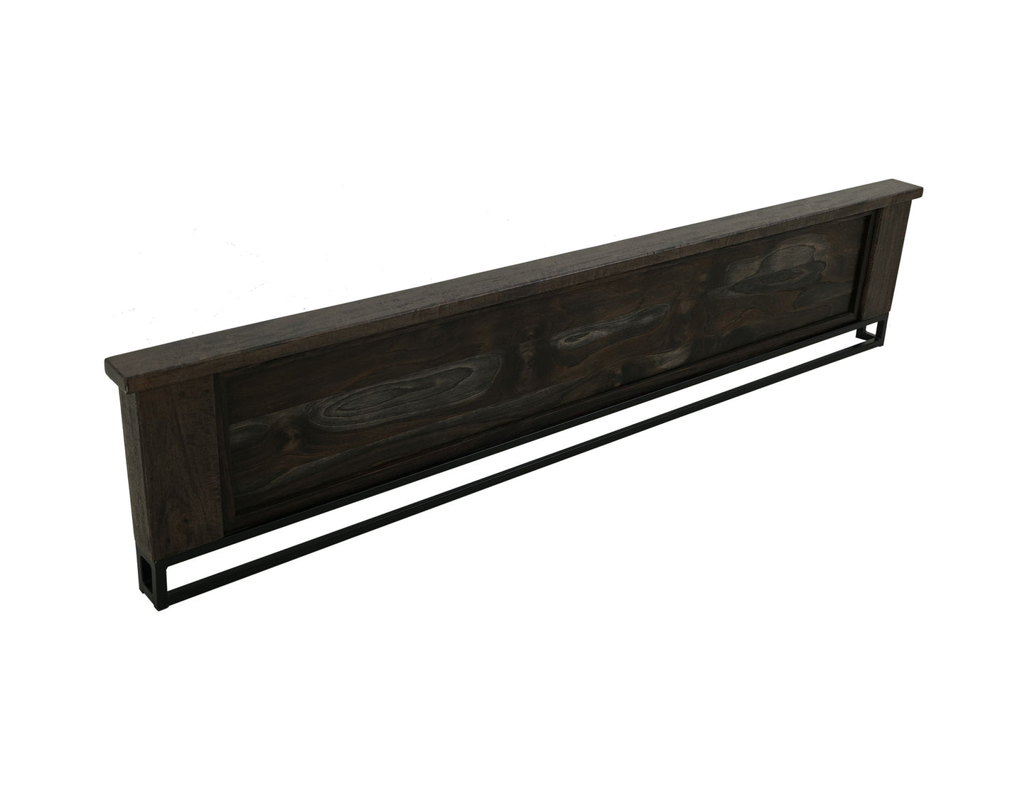 Teak - Queen Platform - Oil Black