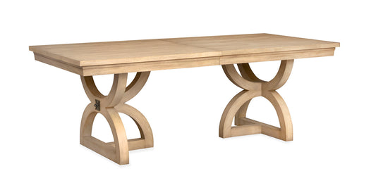 Coventry - Extendable Trestle Dining Table - Honey Maple