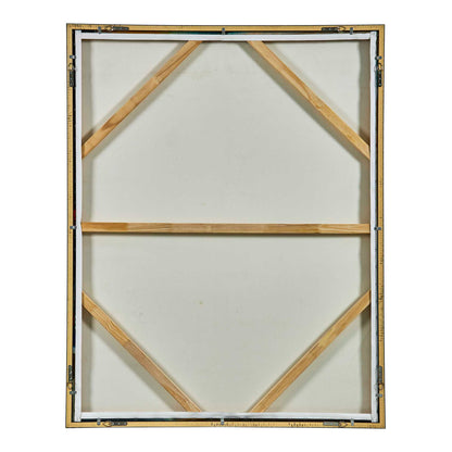 Painters High - Revisited Framed Abstract Art - Gold