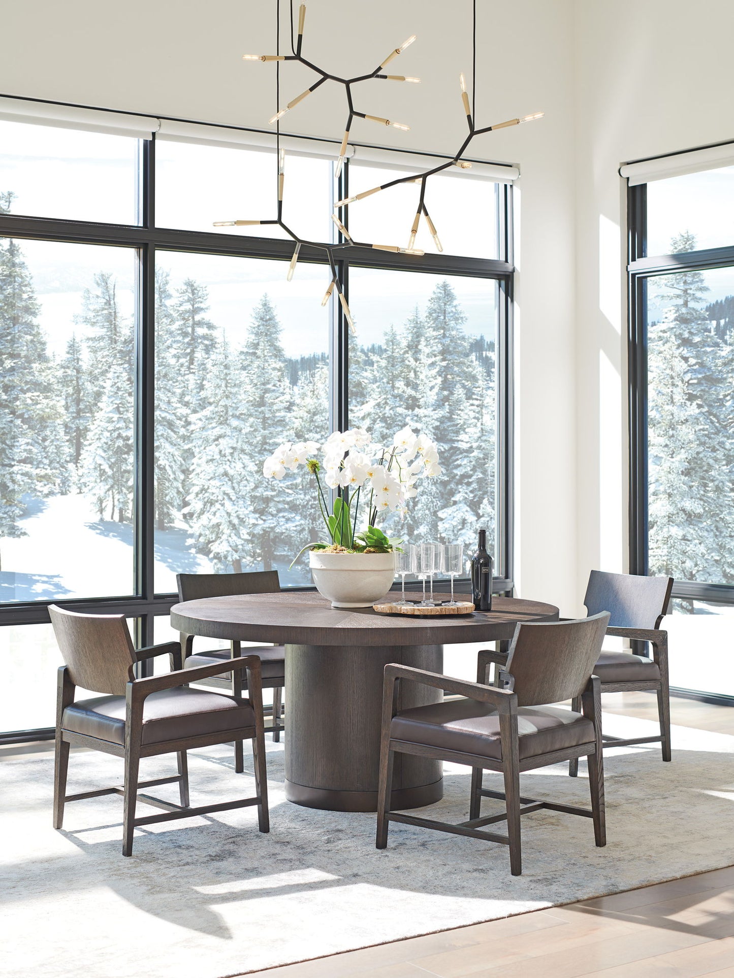 Park City - Wood Highland Dining Chair - Dark Brown