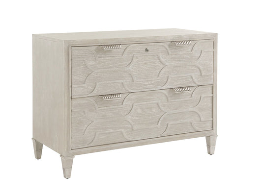 Greystone - Octavia File Chest - Beige