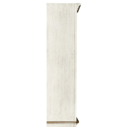 Farmhouse Reimagined - Left Pier Top - Antique White / Chestnut Tops