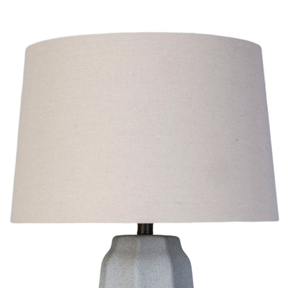 Speckled Stone Ceramic Table Lamp (Set of 2) - Speckled Soft Stone