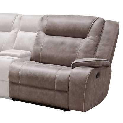 Blake - Manual Right Arm Facing Recliner - Desert Taupe