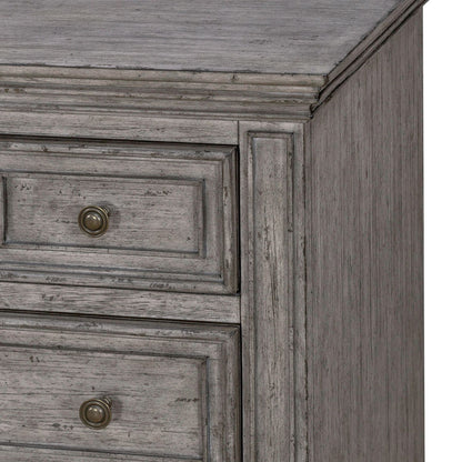 Big Valley - Bedside Chest With Charging Station