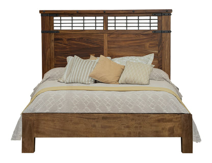 Parota - King Headboard - Cinnamon Brown