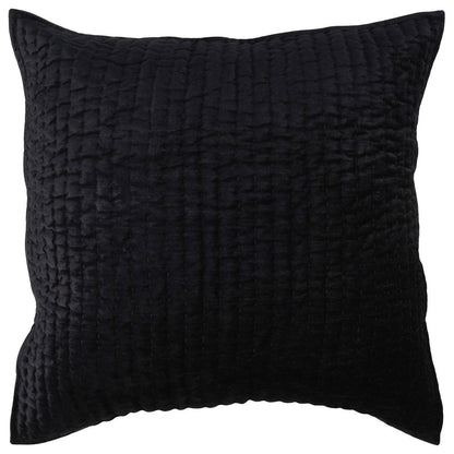 Bari - Velvet Sham - Onyx