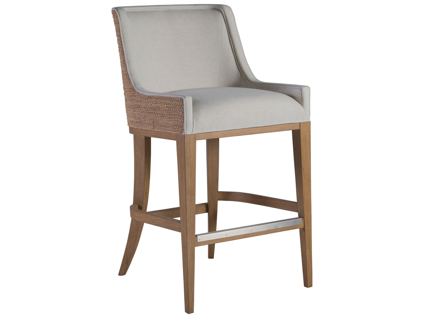 Simpatico - Simpatico Woven Back Bar Stool